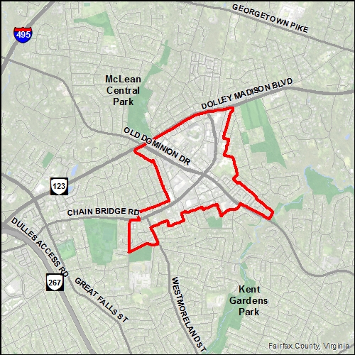 McLean Visinity Map